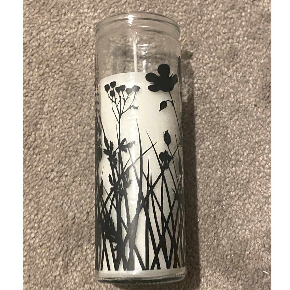 Floral Wrap Candle